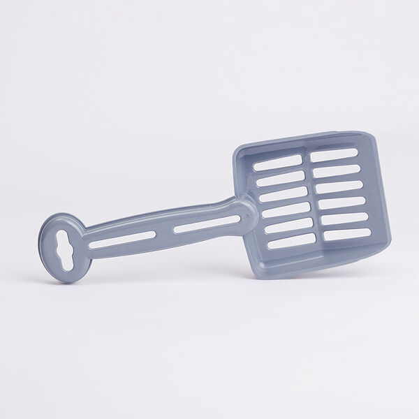 Совок для туалета для кошек, 26x10 см, сиреневый