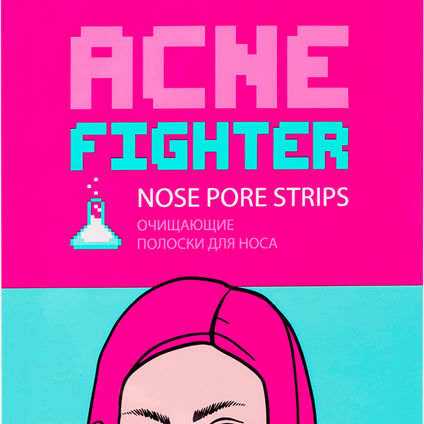 Очищающие полоски для носа Beauty Bomb Acne Fighter