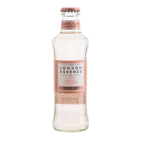 Напиток газированный London Essence White Peach & Jasmine Crafted Soda персик и жасмин 0.2л стеклянная бутылка Ирландия