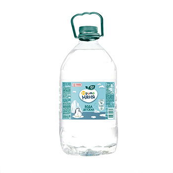 Вода детская ФрутоНяня питьевая негазированная с 0 месяцев, 5 л