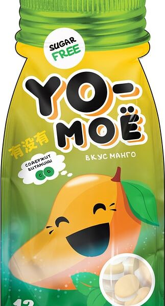 Леденцы Yo-Мое Освежающие манго 12г