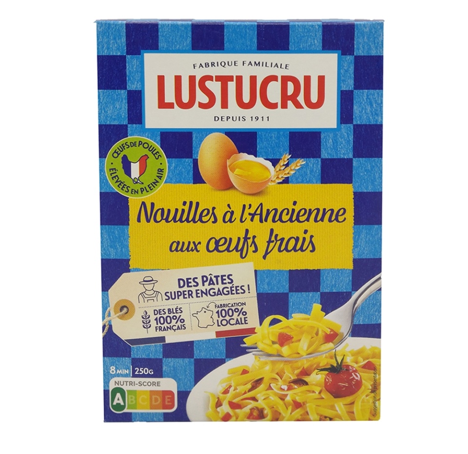 

Макаронные изделия Lustucru Лапша яичная Эльзасская 250 г