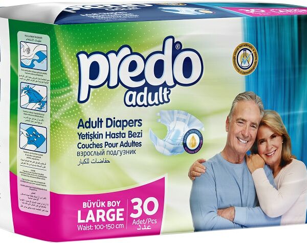 Подгузники для взрослых Predo Adult L 30шт