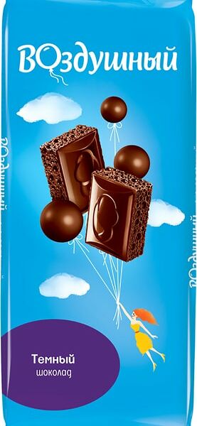 Шоколад Воздушный Темный 85г