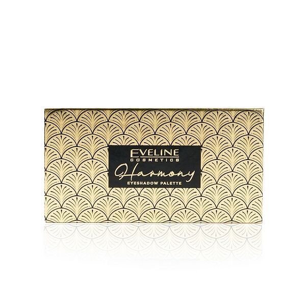 Тени для век Eveline Harmony, 10 цветов