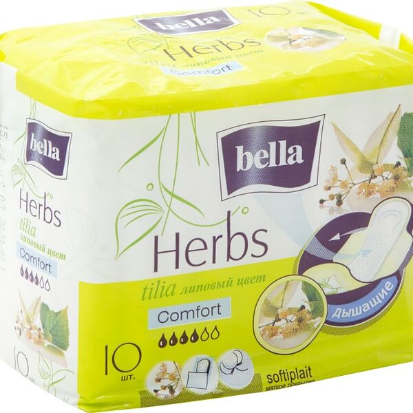 Прокладки Bella Herbs Tilia Comfort 10шт