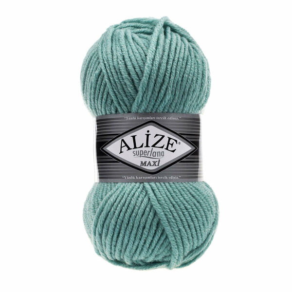 Пряжа ALIZE 'Superlana maxi' 100гр. 100м. (75% акрил, 25%шерсть) ТУ(463 мята)