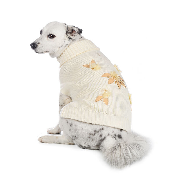 Свитер для собак 45см XL бежевый (унисекс)