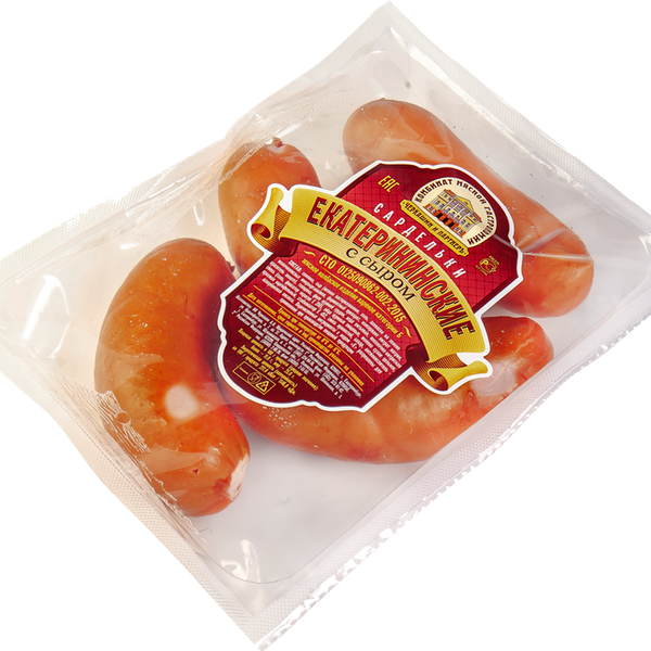 Сардельки Екатерининские с сыром МГА ТМ Черкашин и Партнеръ