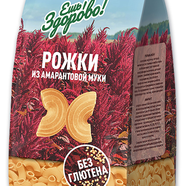 Макароны Di & Di рожки из амарантовой муки