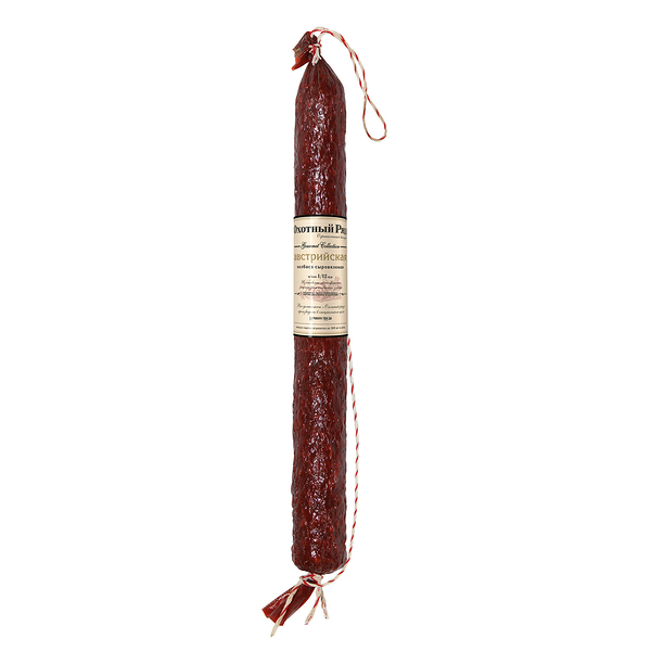 Колбаса сыровяленая Охотный ряд Австрийская Микоян вес
