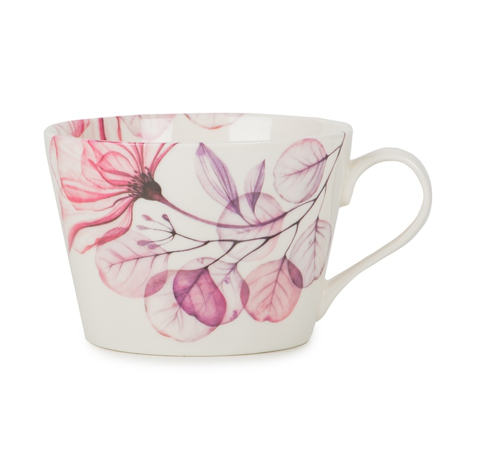 

Кружка Home & Style "Азалия", бежевая, без инд.упаковки 0.48 л Китай