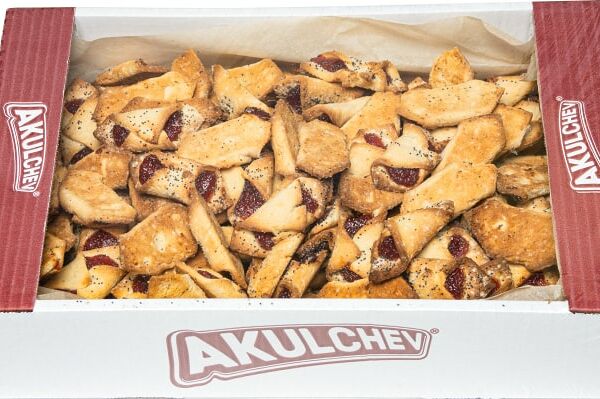 Печенье Акульчев Купелька Сдобное с брусникой 2кг