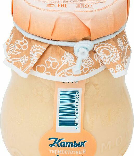 Катык Молочная Здравница термостатный 4,0%, 350 г