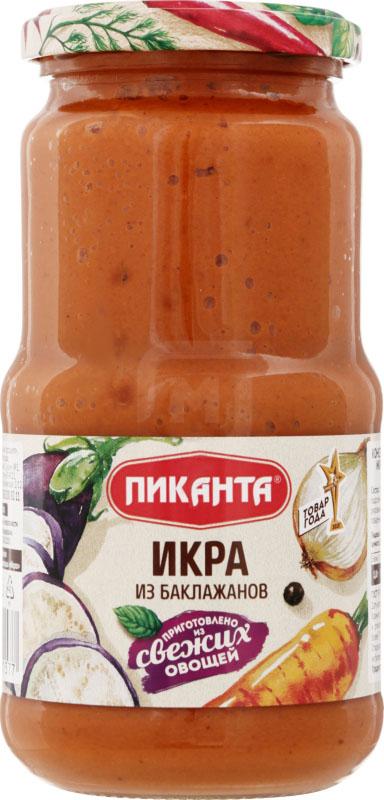 

Икра Пиканта из баклажанов