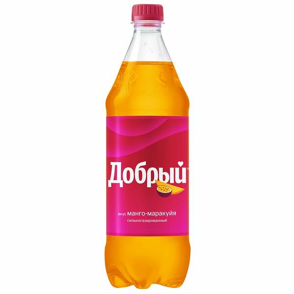 Напиток Добрый манго-маракуйя газированный, 1000 мл