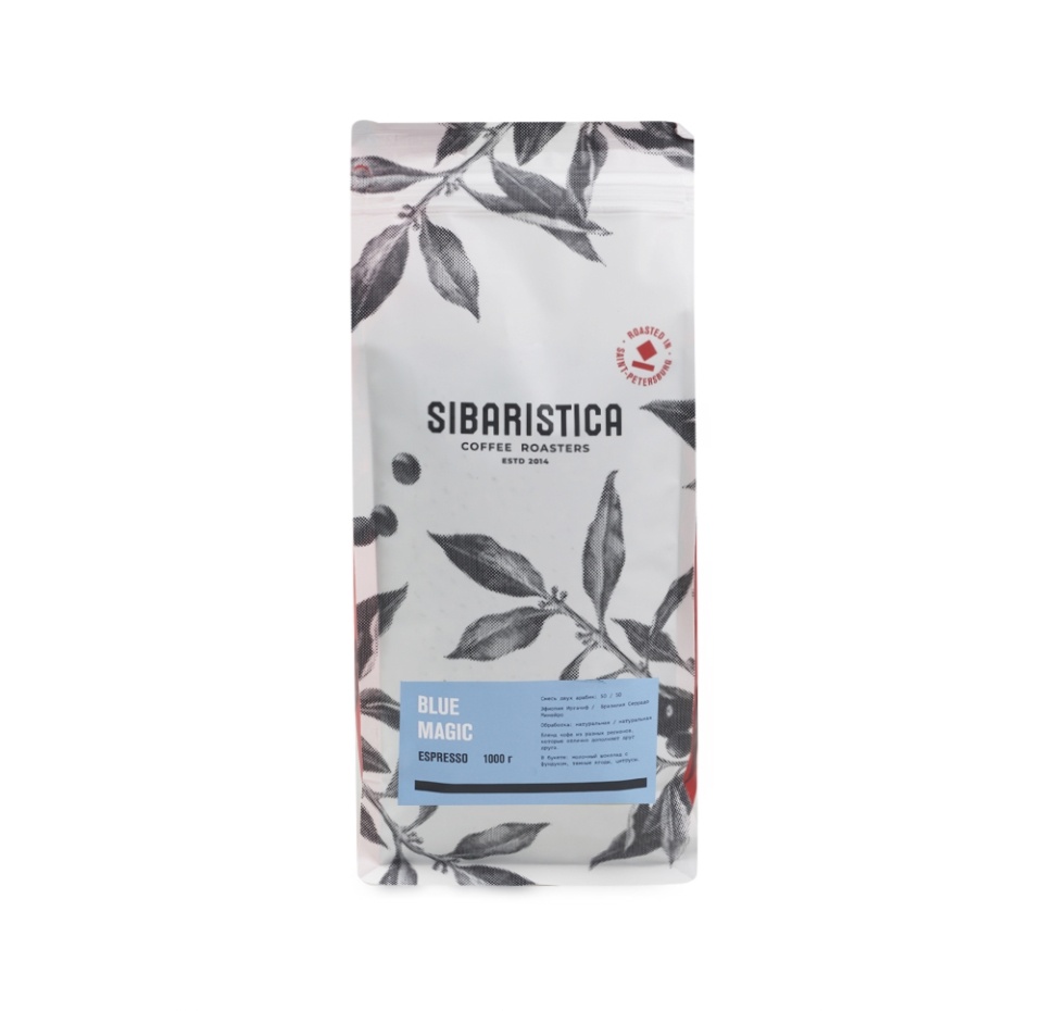 

Кофе в зернах Sibaristica Blue Magic 1000г, Россия