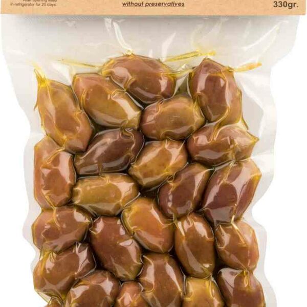 Оливки Дамаскиноэлия натуральные Olive Gardens с косточкой