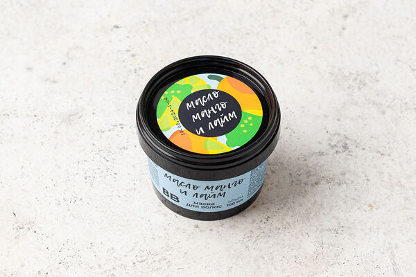 Маска для волос Масло манго и лайм 