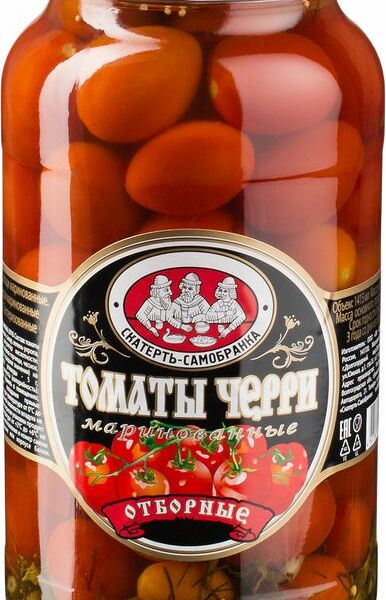 Томаты Черри маринованные Скатерть-самобранка Отборные