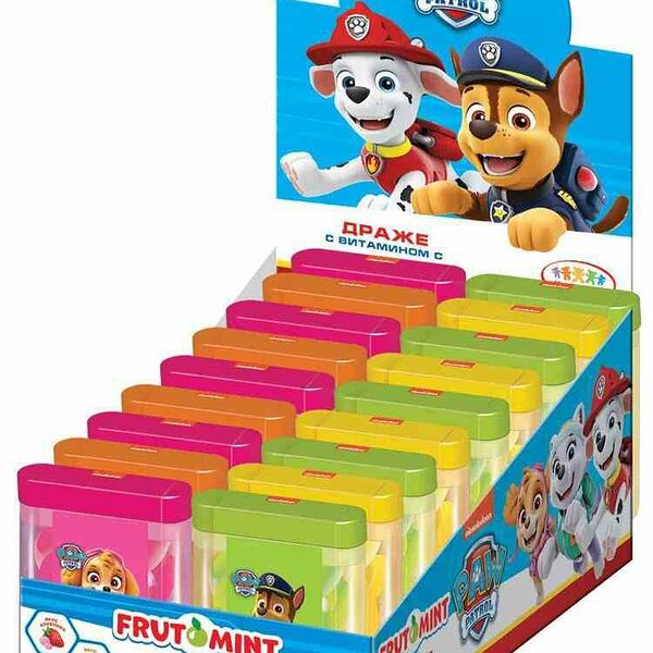 Драже Конфитрейд Щенячий патруль Frutomint, в ассортименте