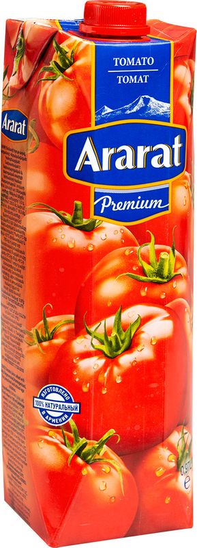 

Сок Ararat Премиум Томатный с мякотью 970 мл