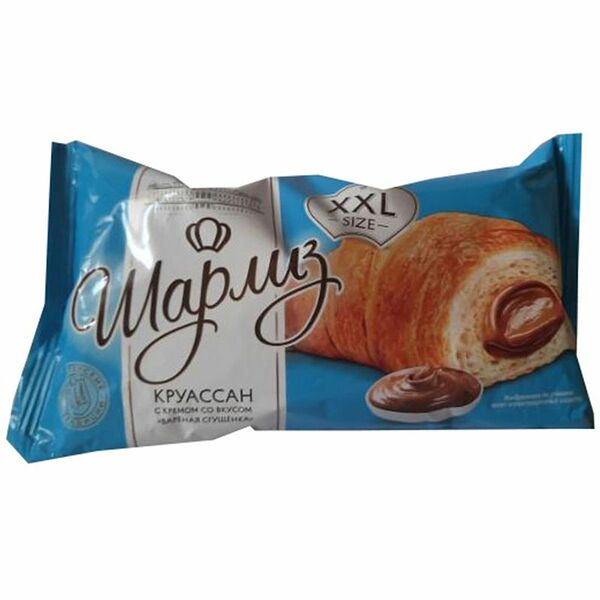 Круассан ШАРЛИЗ с кремом со вкусом Вареная сгущенка 80г