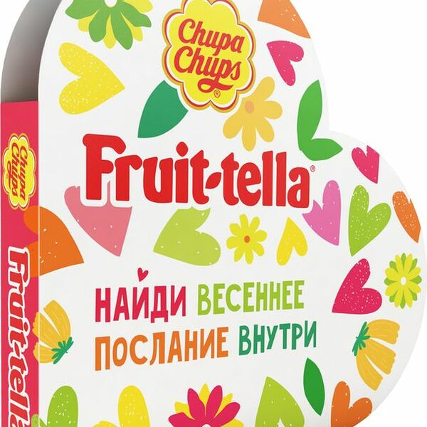 Набор конфет Fruit-tella Chupa Chups Весенний 100г