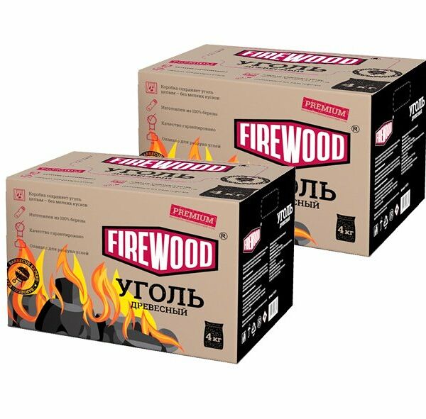 Уголь древесный ТМ FIREWOOD (Фаервуд)