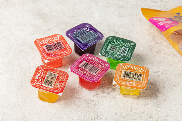 Желе фруктовые и ягодные Слуперы 