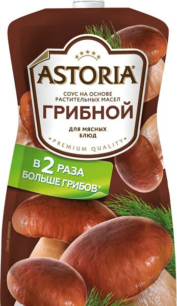 Соус Astoria Грибной 20% 233г