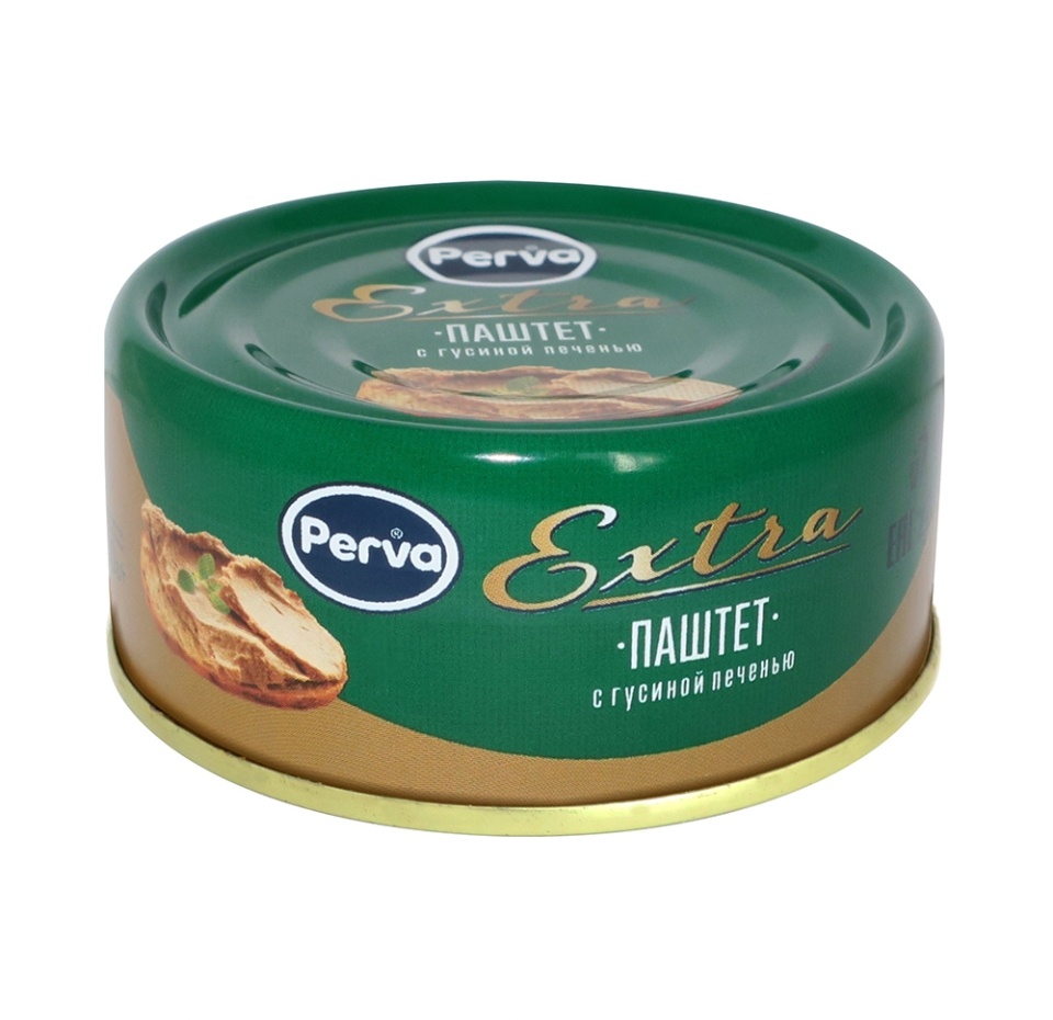 

Паштет Perva Extra с гусиной печенью