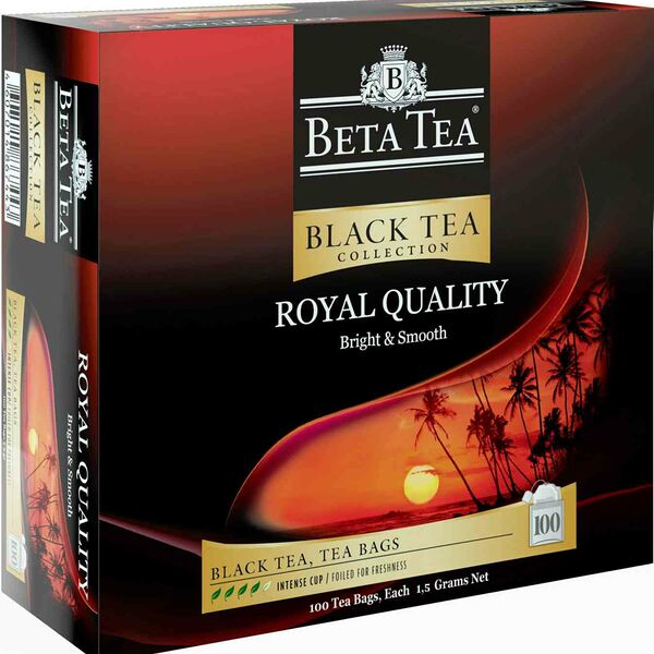 Чай чёрный Beta Tea Royal Quality, 100 пак
