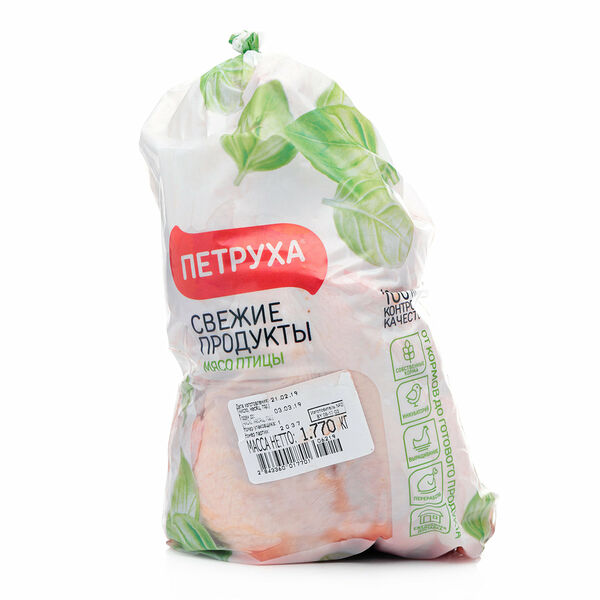 Курица тушка цыплёнка-бройлера охлаждённая ТМ Петруха