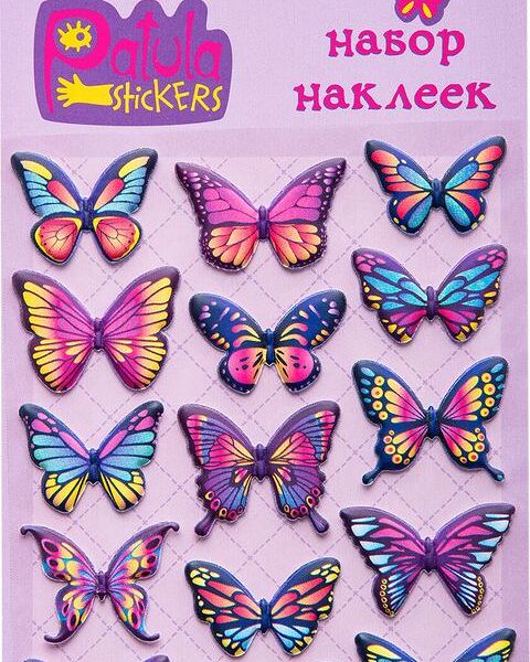 Наклейки Patula Фрукты Аксессуары Сладости Насекомые мягкие