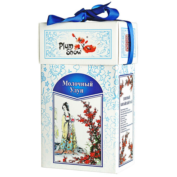 Чай плум сноу 100 г молочный улун зеленый