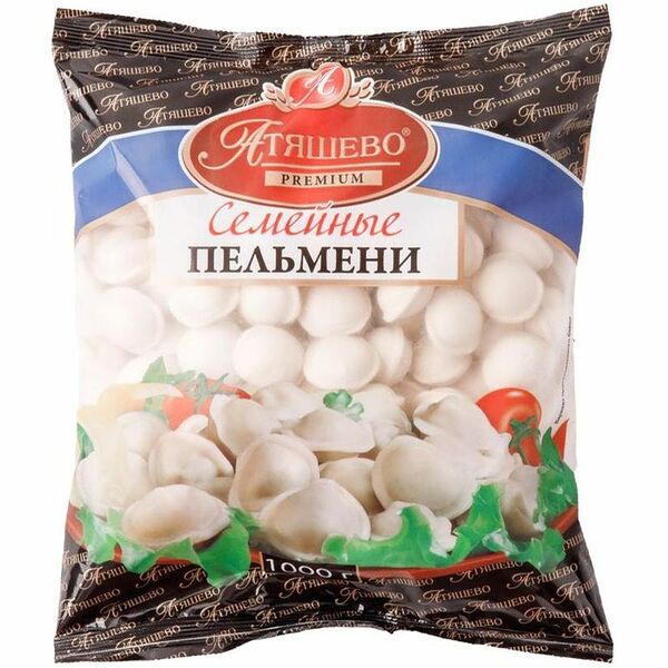 Пельмени Атяшево Семейные свинина-говядина