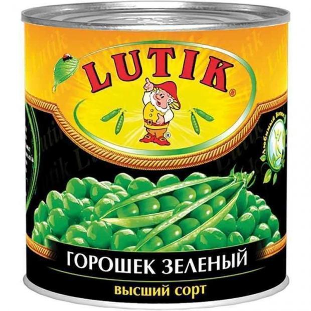 

Горошек зеленый Lutik консервированный 425 мл