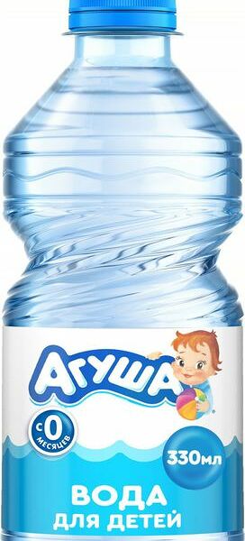 Вода детская Агуша 330мл
