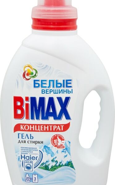 Гель для стирки BiMax Белые вершины 1.3кг