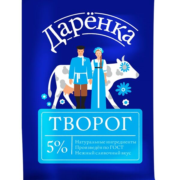Творог Даренка мягкий 5%
