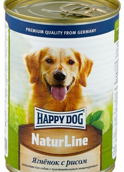 Корм для собак Happy Dog Ягненок и рис