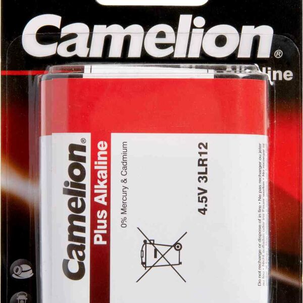 Батарейка алкалиновые Camelion 3LR12 Plus Alkaline 4,5 V, 1 шт.