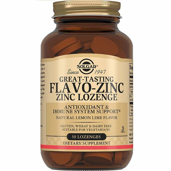 Solgar Flavo-Zinc пастилки 50 шт