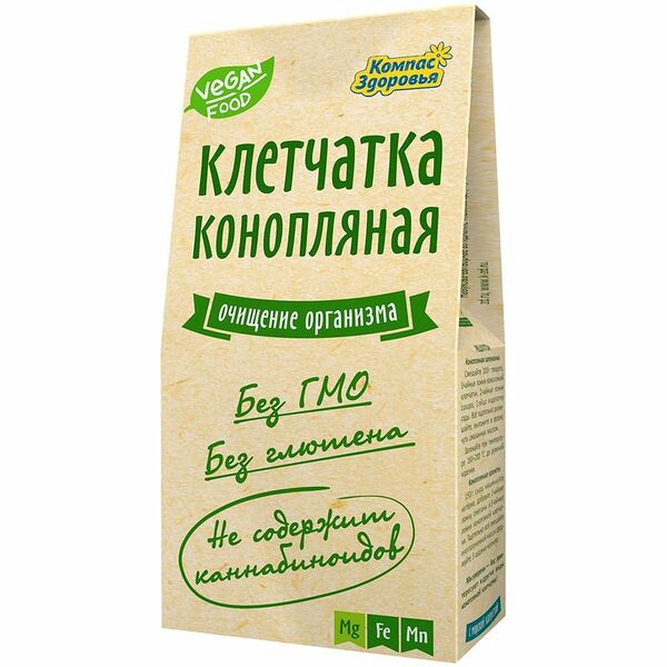 Клетчатка Компас Здоровья конопляная, 150г