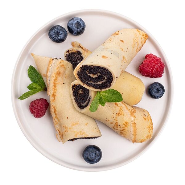 Блинчики с маковой начинкой Уже Готово, 4 шт в наборе, 160г