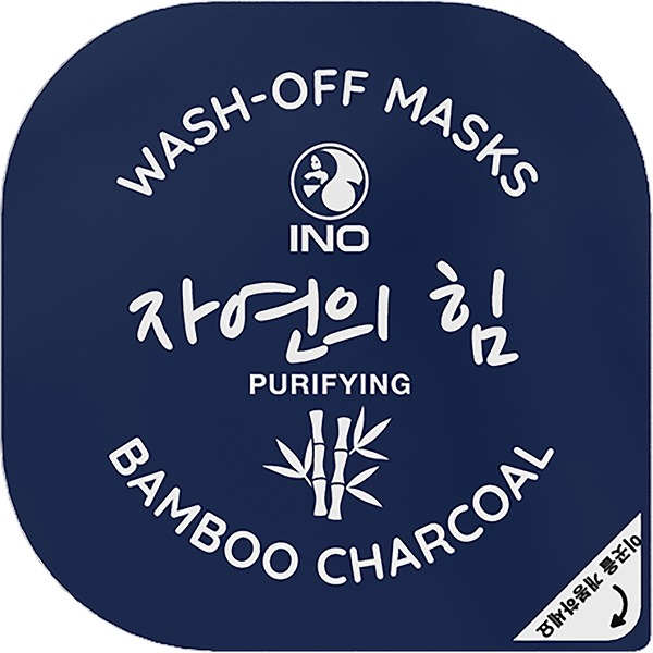 Маска для лица INO Бамбуковый уголь очищающая