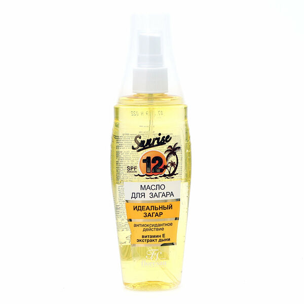 Масло для загара янтарная дыня SPF12 ТМ Florens cosmetic (Флоренс косметик)