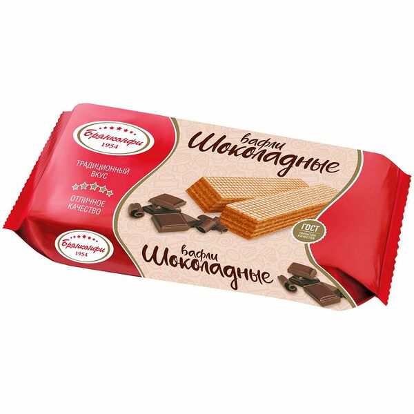 Вафли БРЯНКОНФИ Шоколадные