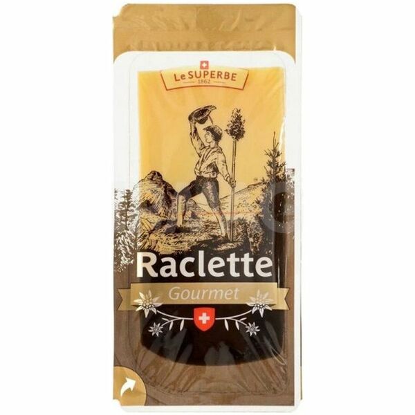 Сыр полутвердый Lustenberger 1862 Раклет, 48%, нарезка